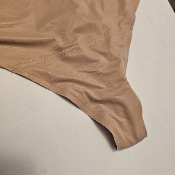 Spanx Women's High-Waist Shaping Thong - Beige - Picture 4 of 7